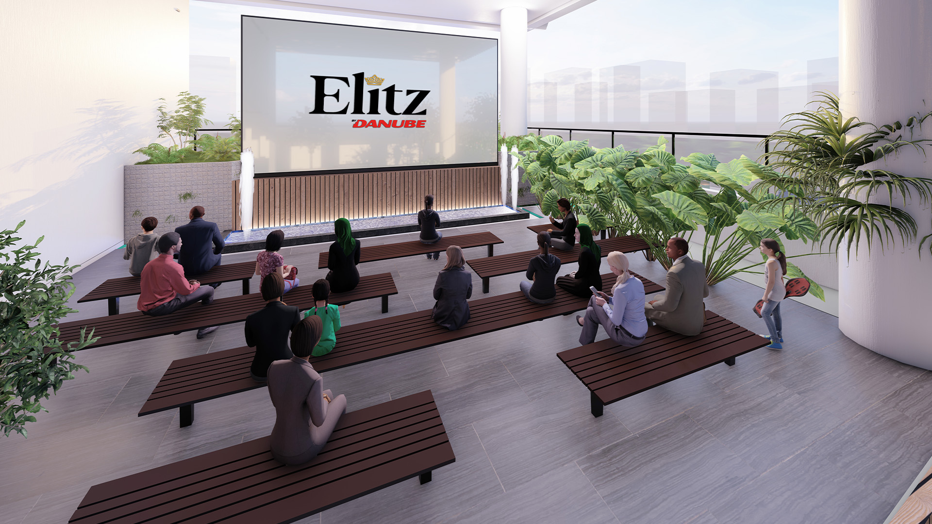 Elitz by Danube — exterior view in Jumeirah Village Circle (JVC)