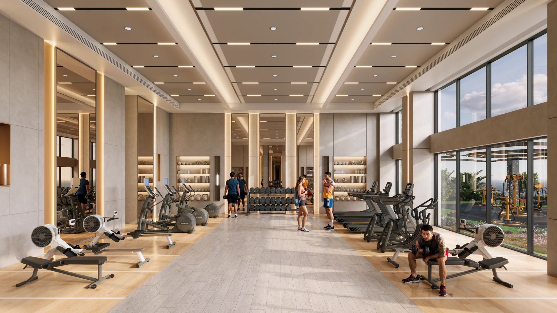 Aspirz by Danube — exterior view in Dubai Sports City