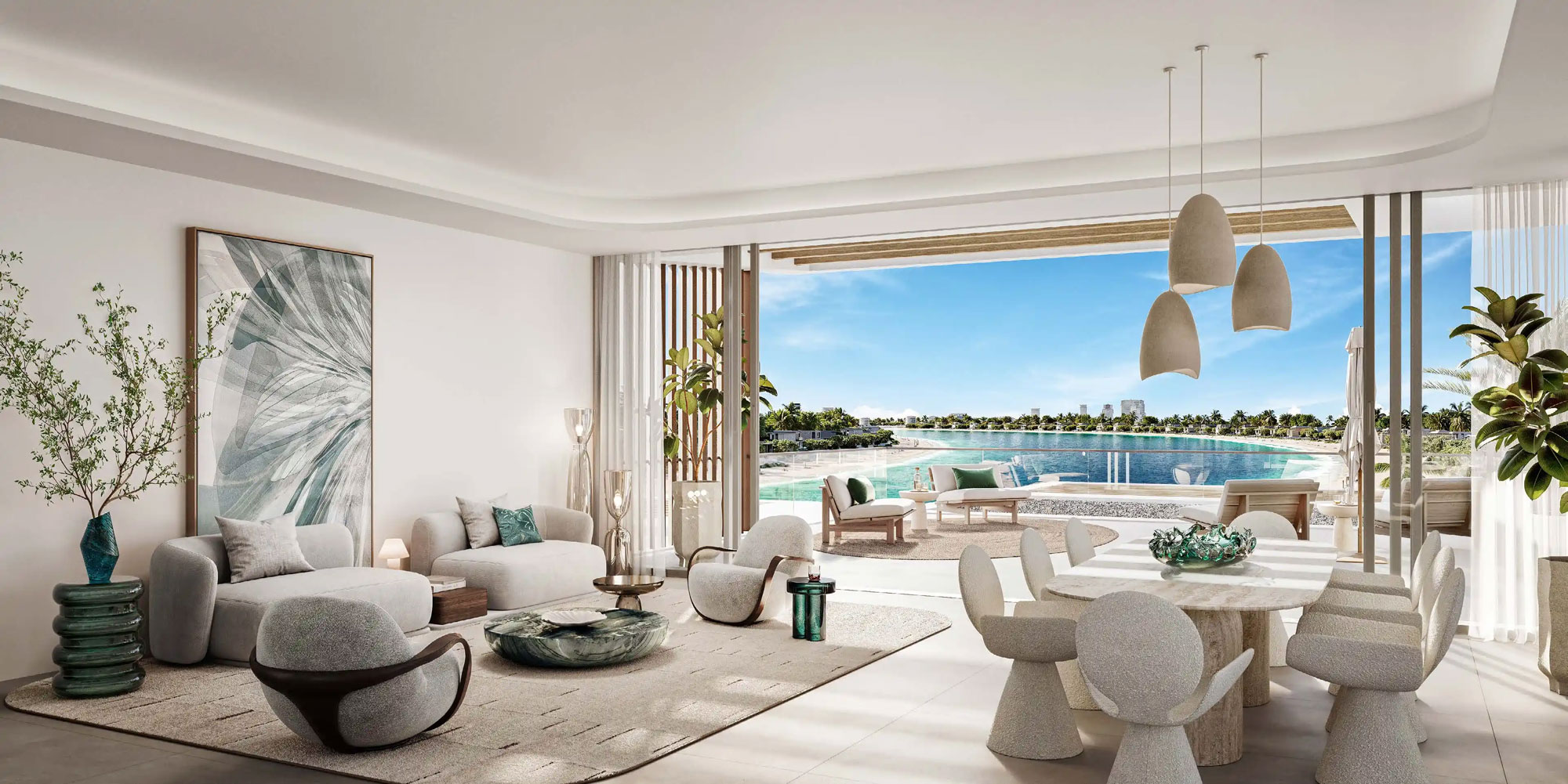 Palm Central Private Residences — vue extérieure à Palm Jebel Ali