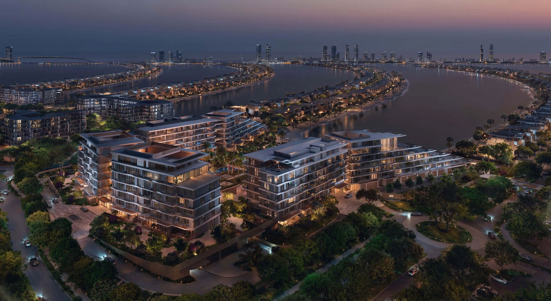 Palm Central Private Residences — vue extérieure à Palm Jebel Ali