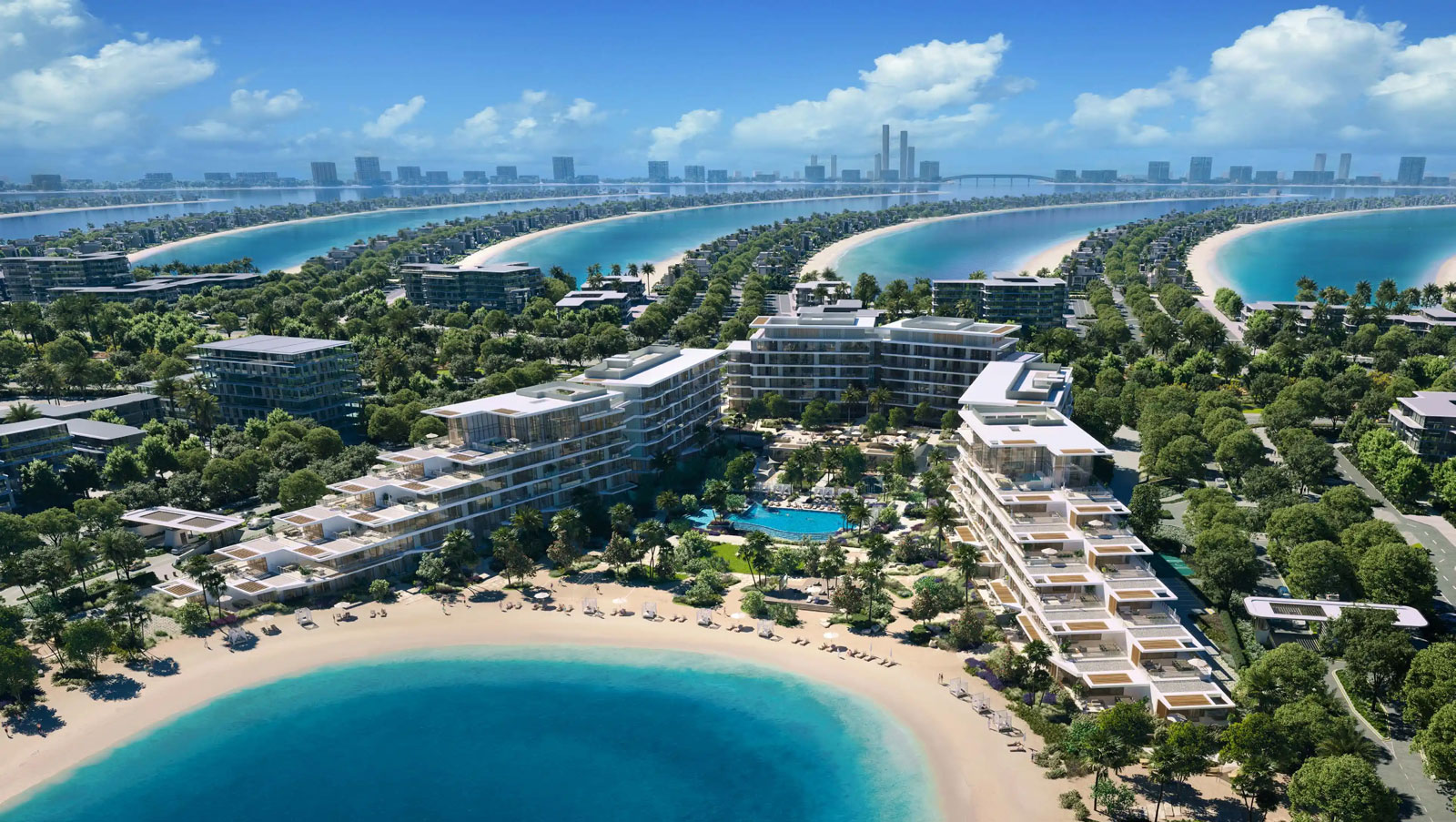 Palm Central Private Residences — vue extérieure à Palm Jebel Ali