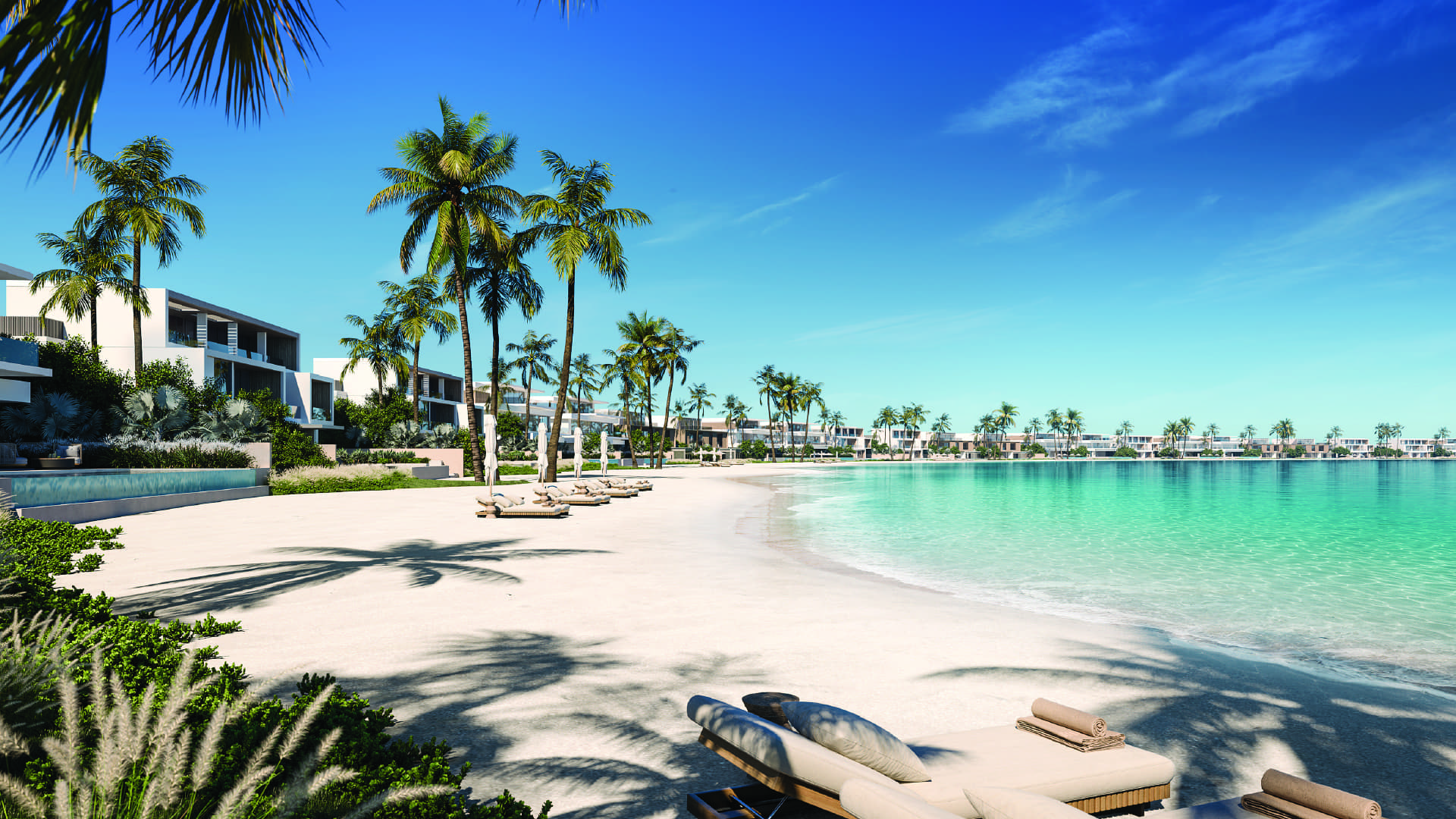 Bay Villas — exterior view in Dubai Islands