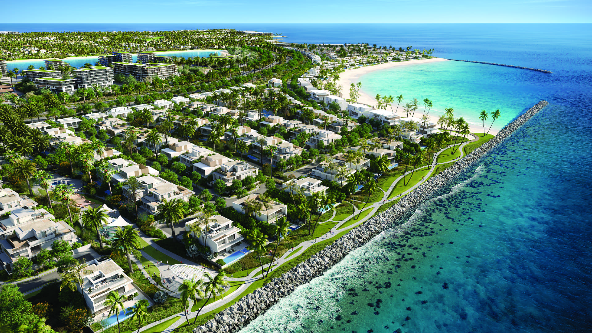 Bay Villas — exterior view in Dubai Islands