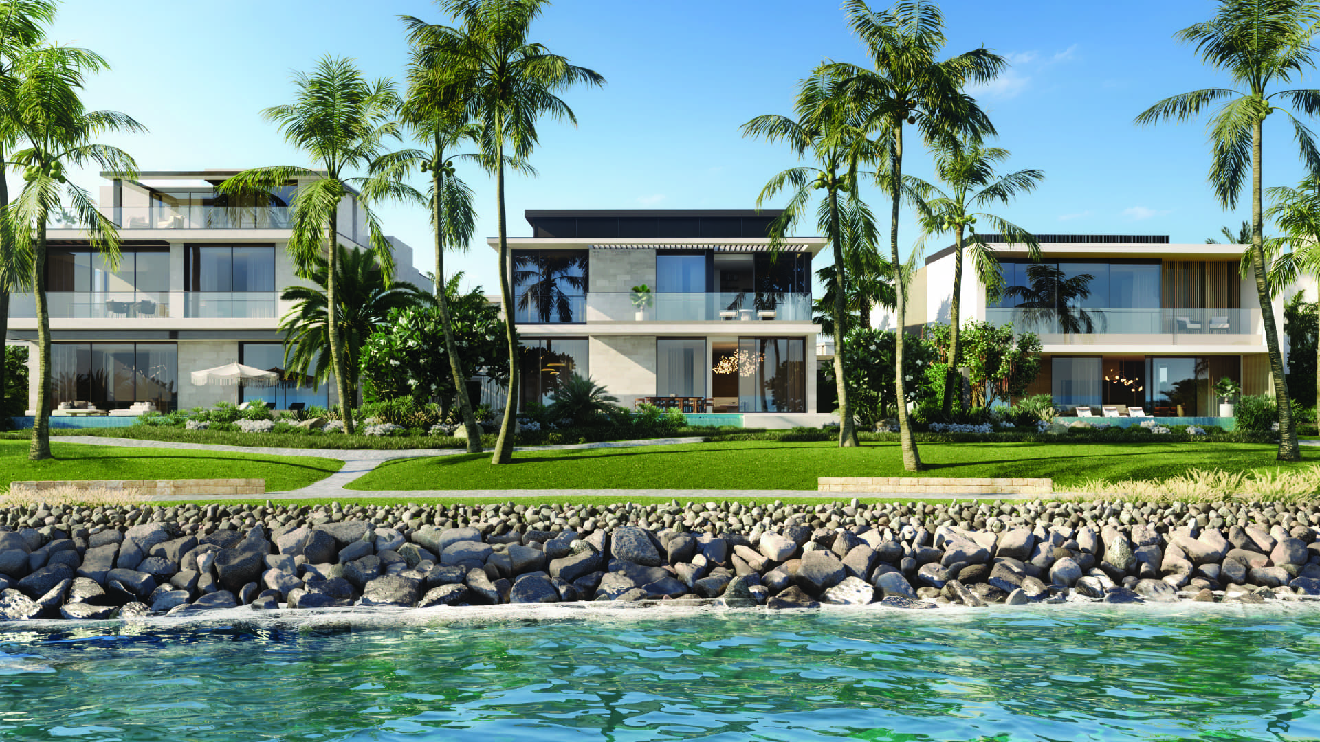 Bay Villas — exterior view in Dubai Islands