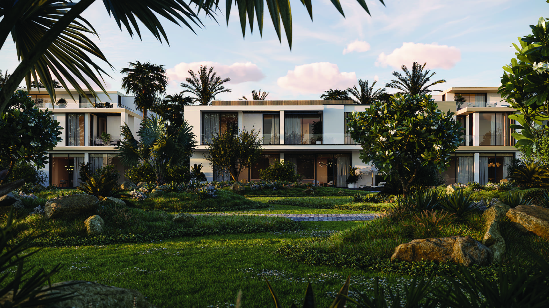 Bay Villas — exterior view in Dubai Islands