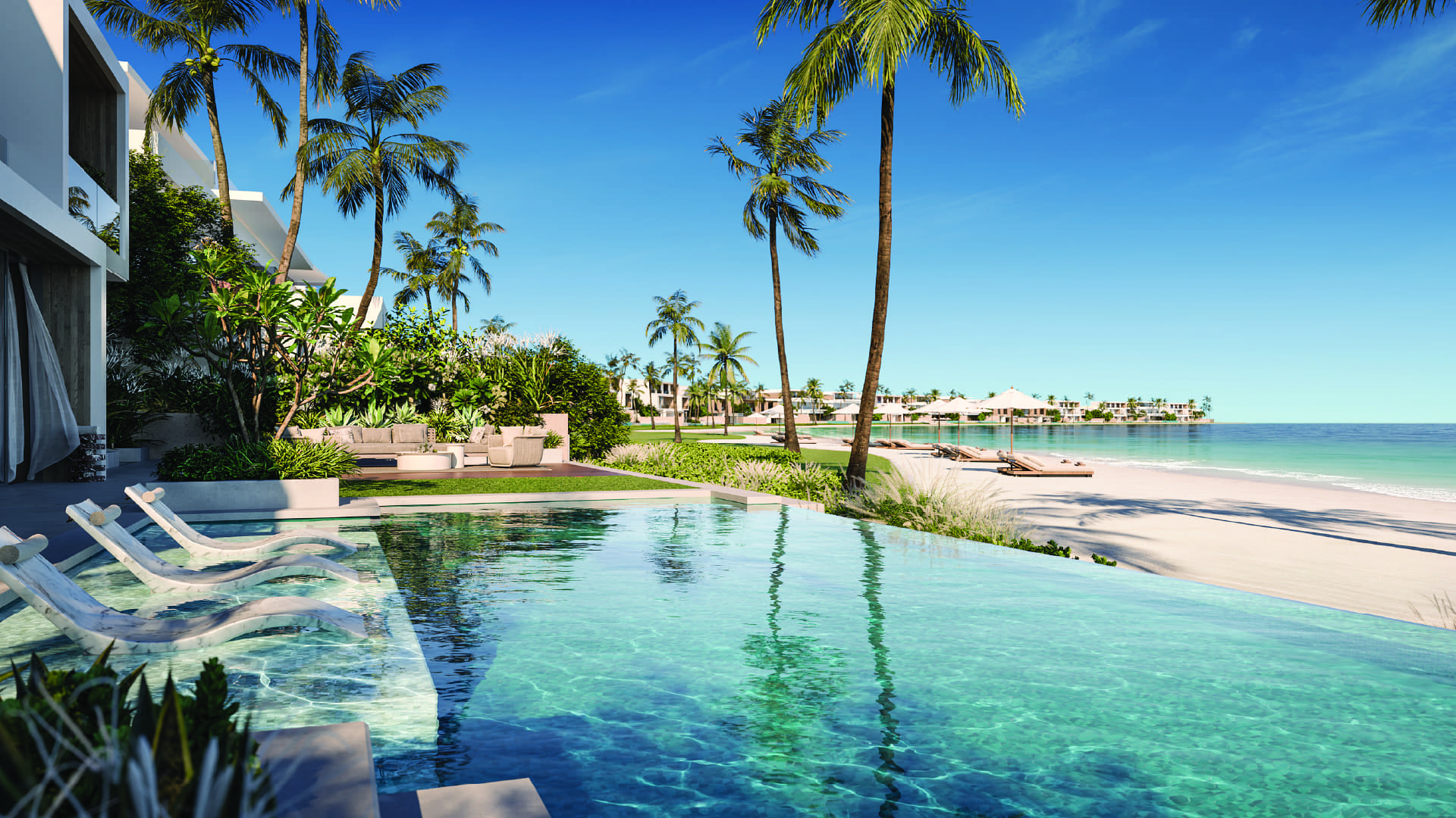 Bay Villas — exterior view in Dubai Islands