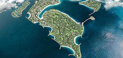 Bay Villas — exterior view in Dubai Islands