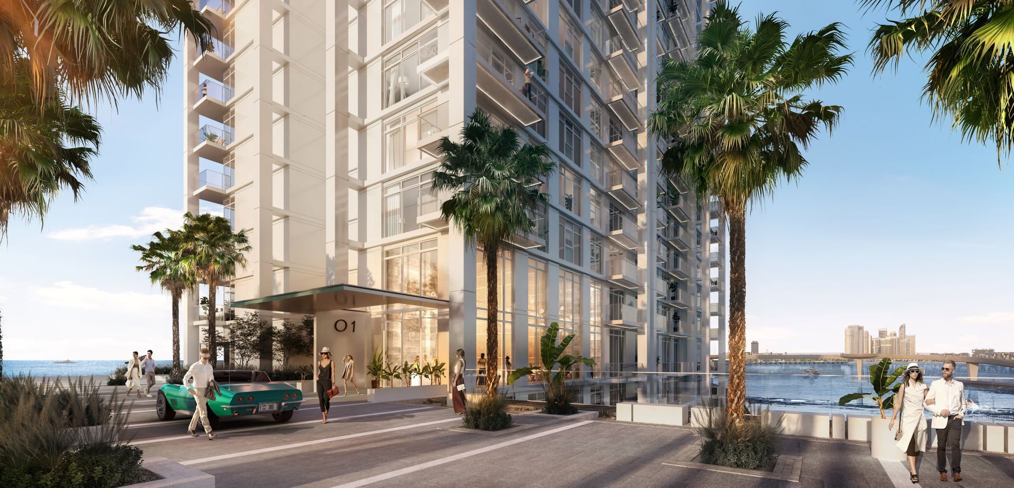 Bluewaters Bay — exterior view in Dubai