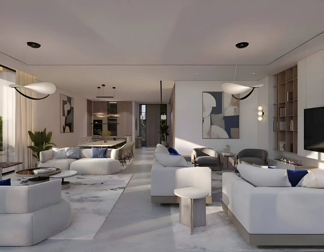 Pinewood Village — exterior view in Jumeirah Golf Estates