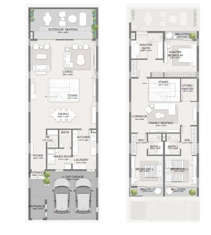 Pinewood Village — floor plan