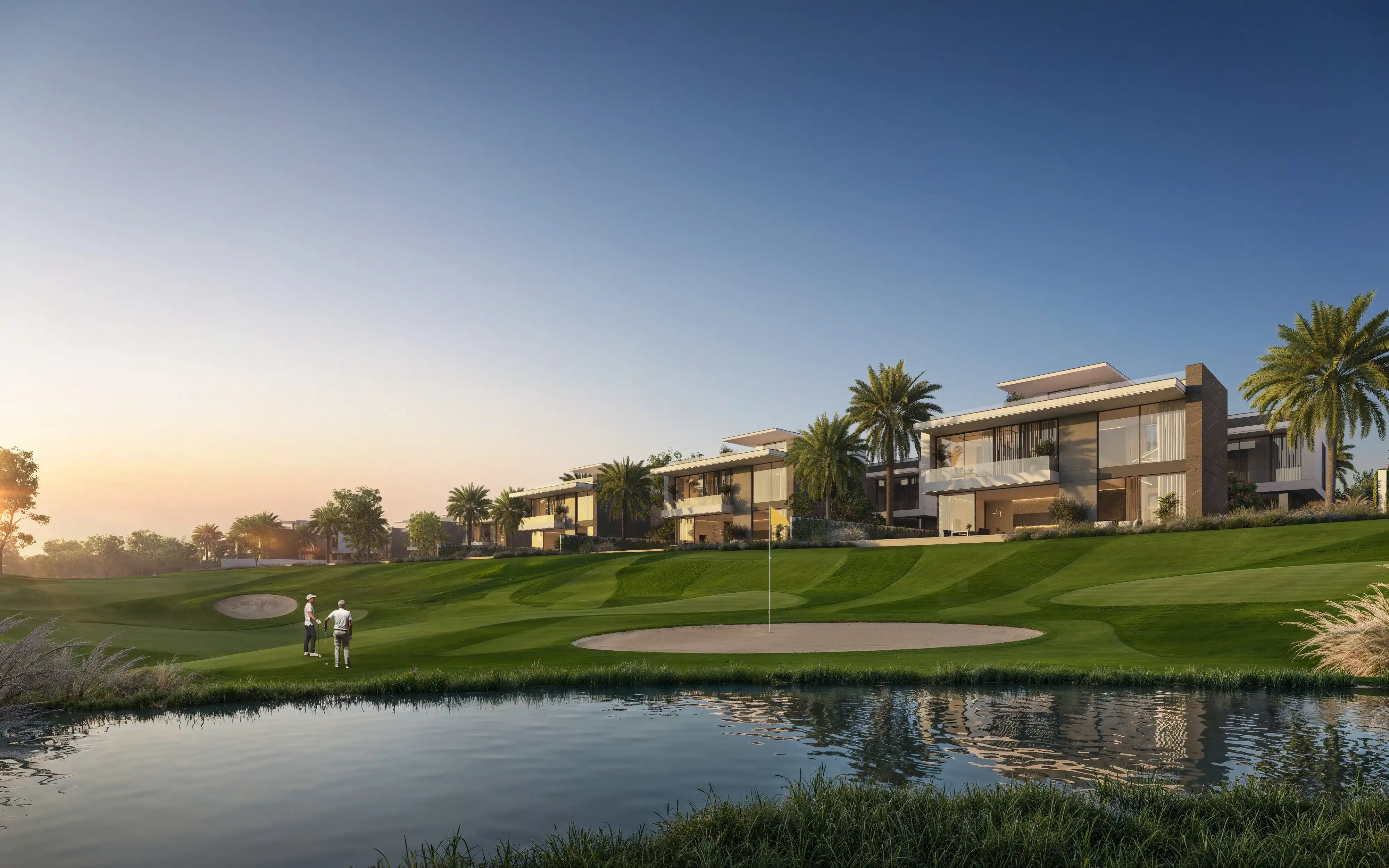 Cedarwood Estates — exterior view in Jumeirah Golf Estates