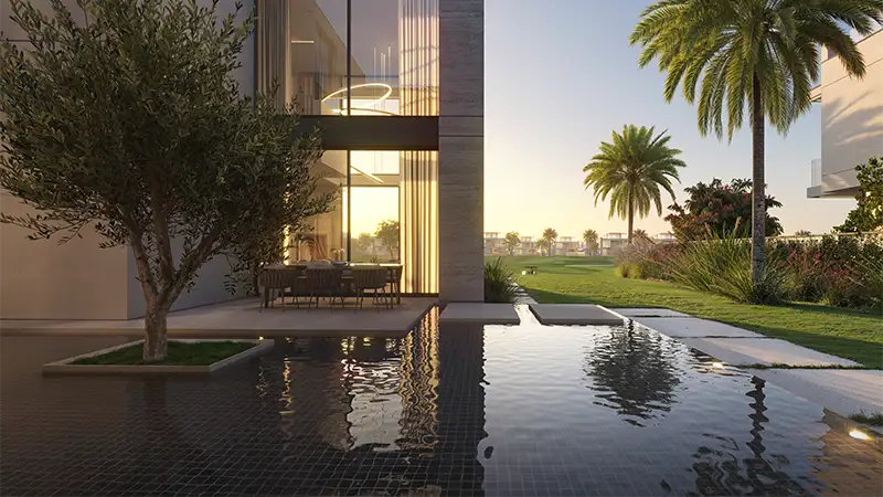 Ashwood Estates — exterior view in Jumeirah Golf Estates