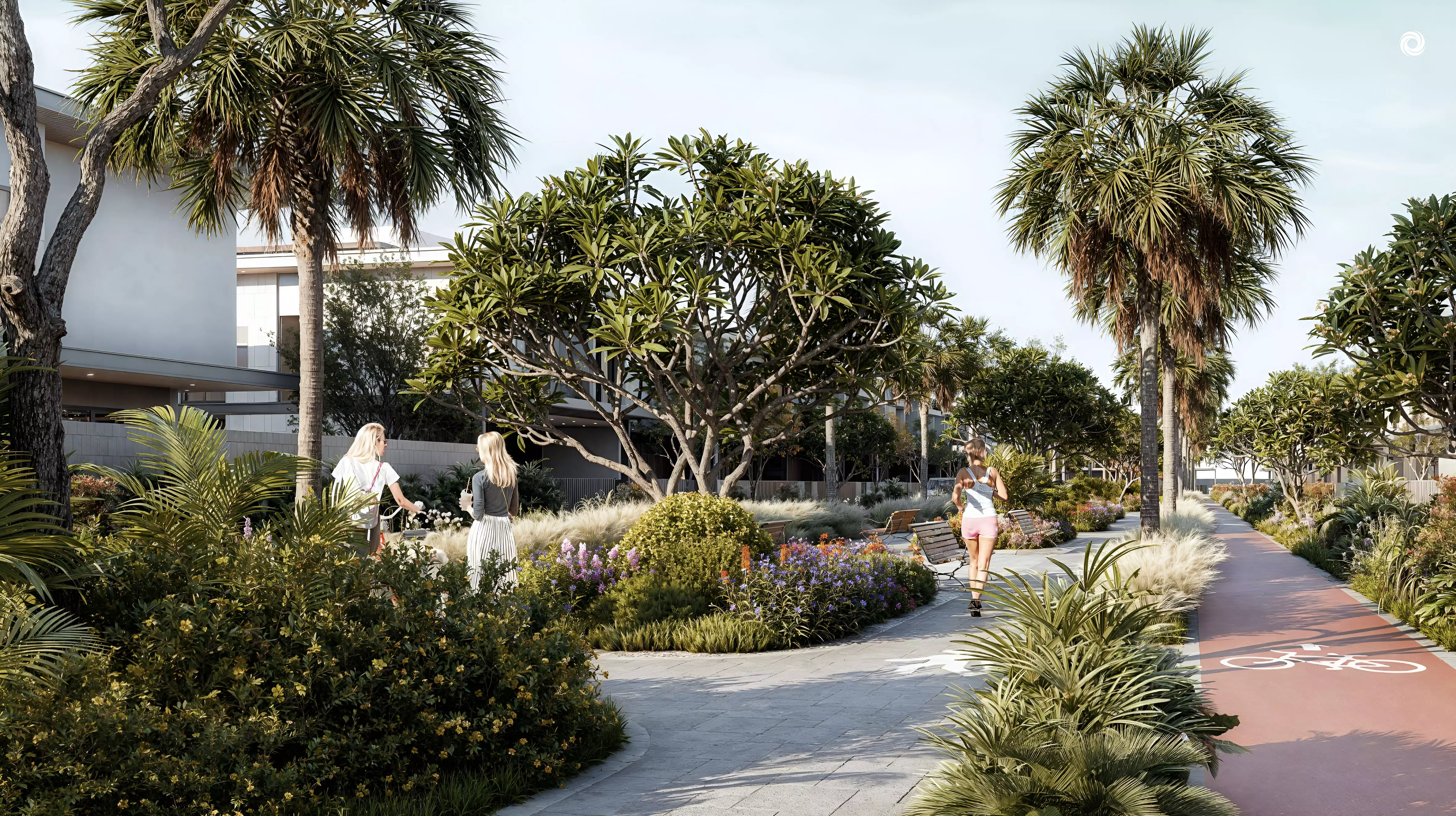 Pinewood Estate Homes — exterior view in Jumeirah Golf Estates