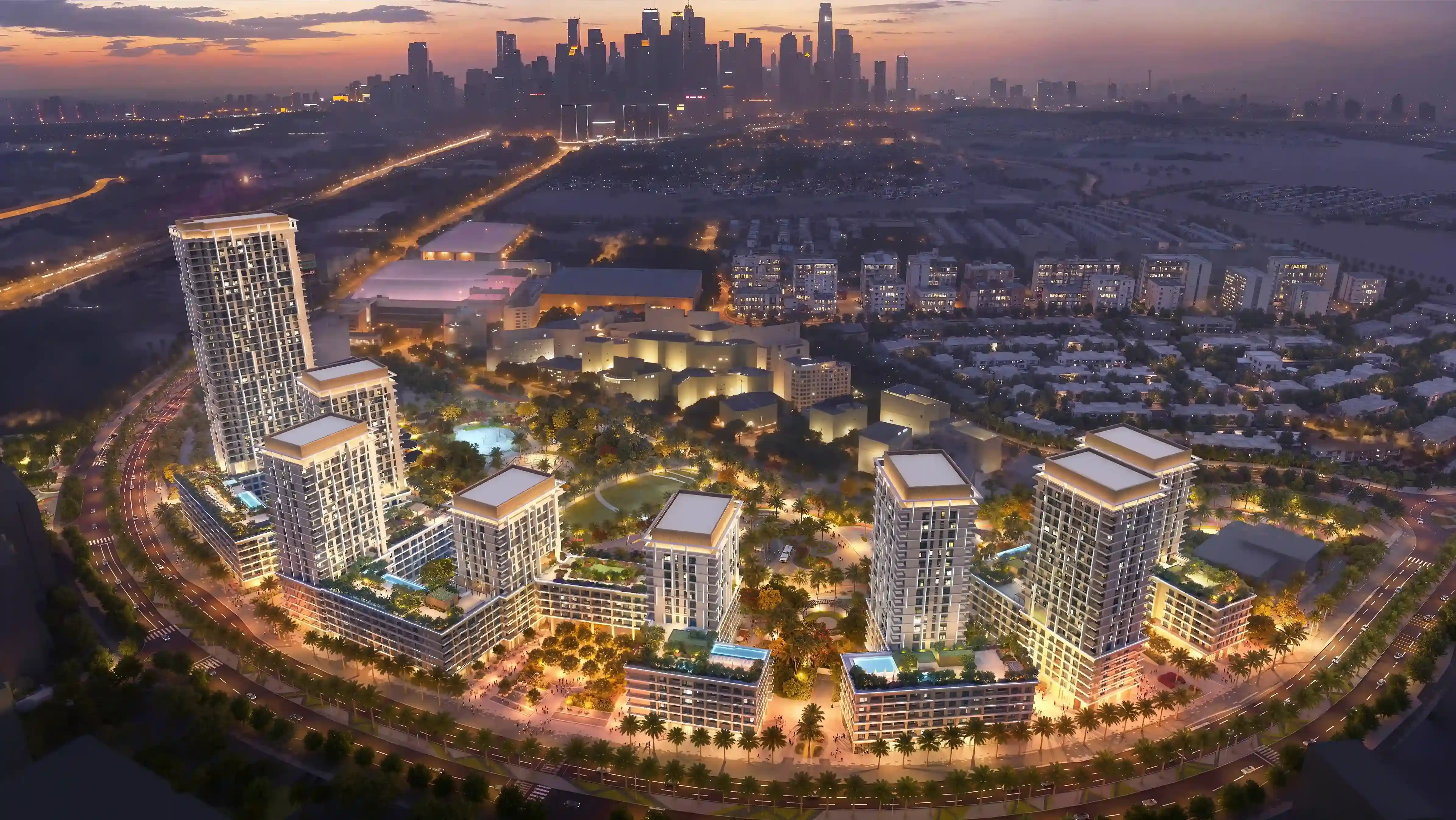 Boulevard Park — exterior view in Wasl Gate