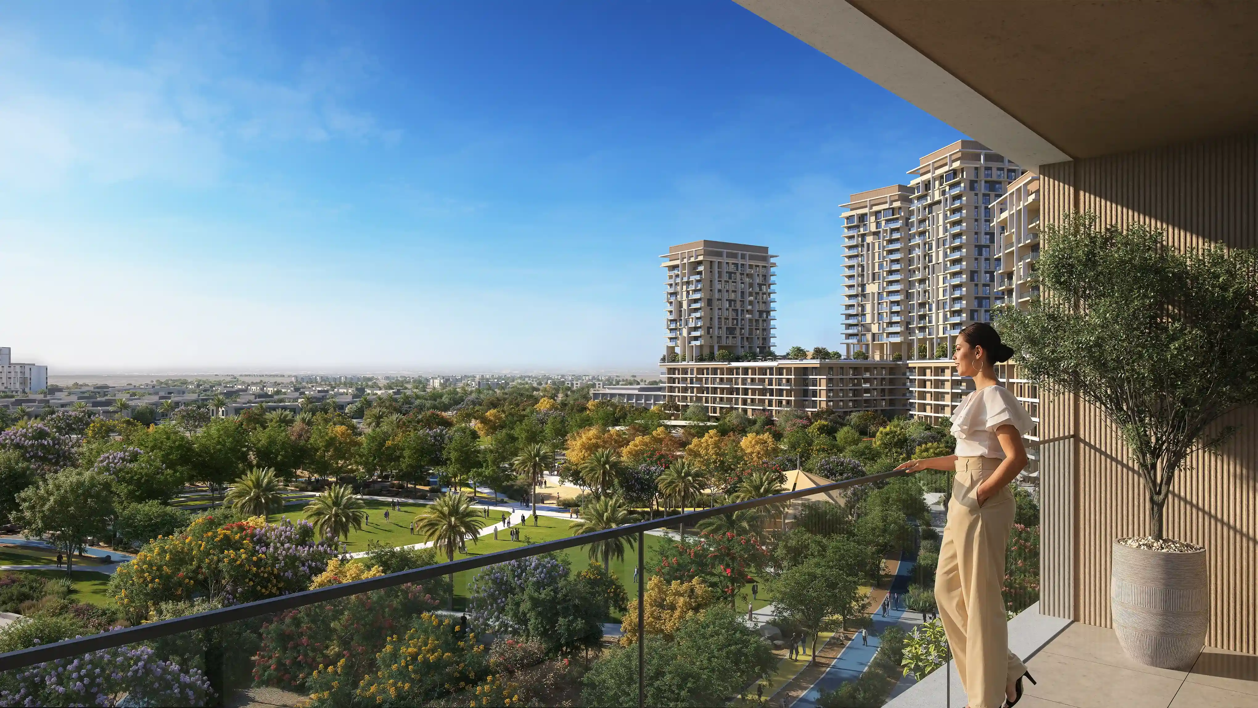 Boulevard Park — exterior view in Wasl Gate