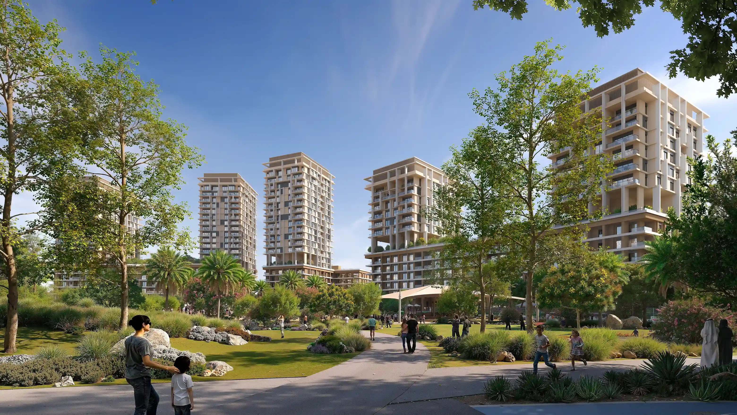 Boulevard Park — exterior view in Wasl Gate