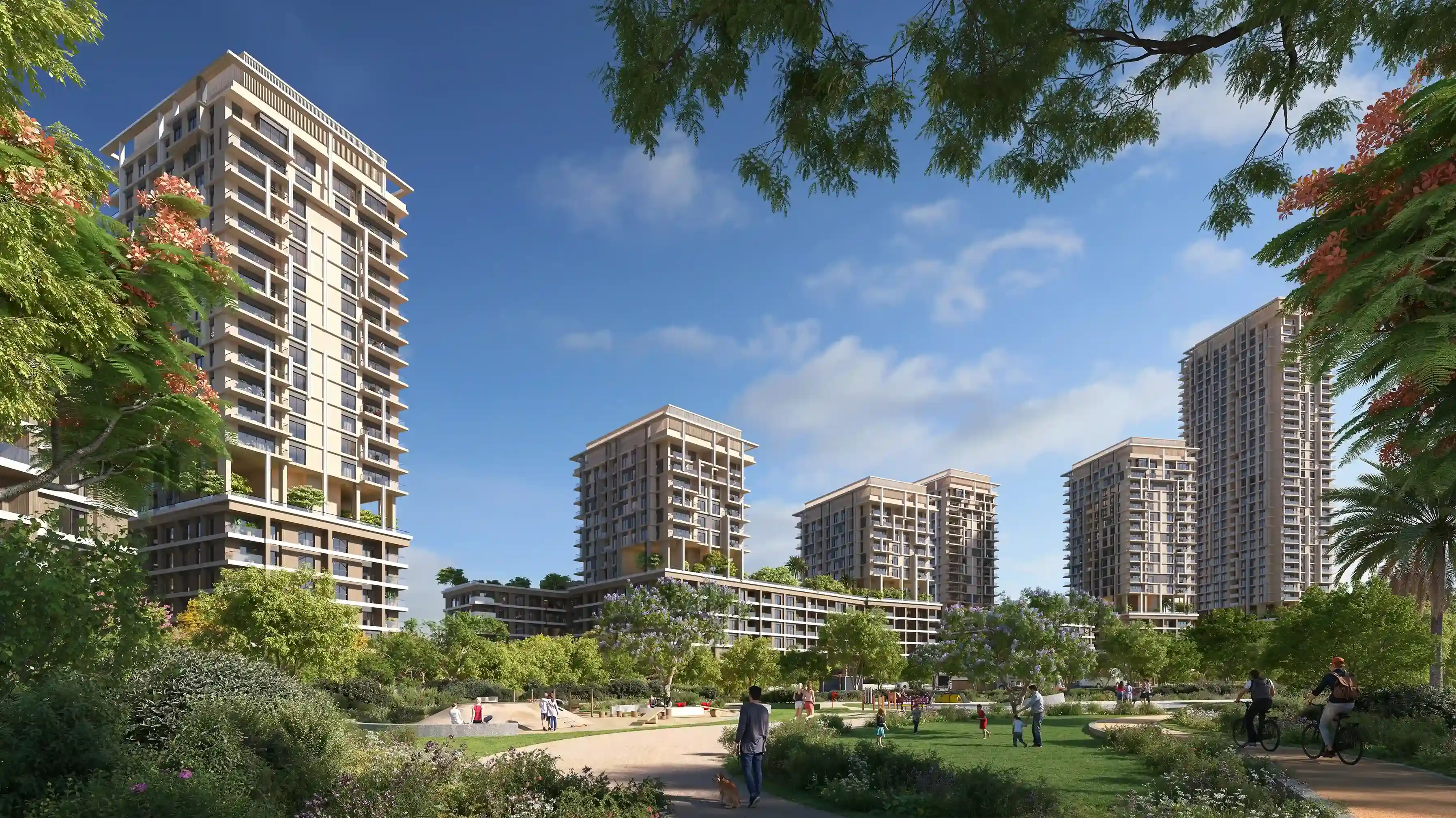 Boulevard Park — exterior view in Wasl Gate