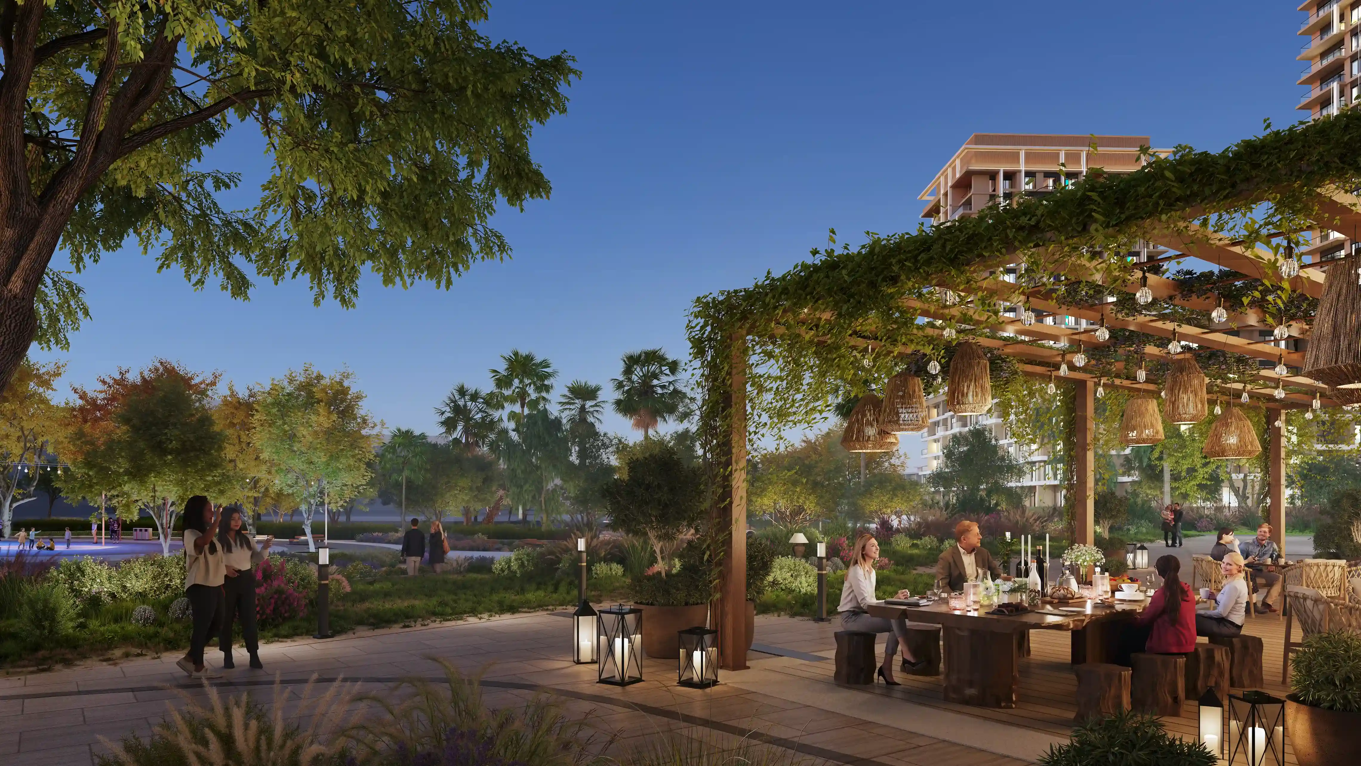Boulevard Park — exterior view in Wasl Gate