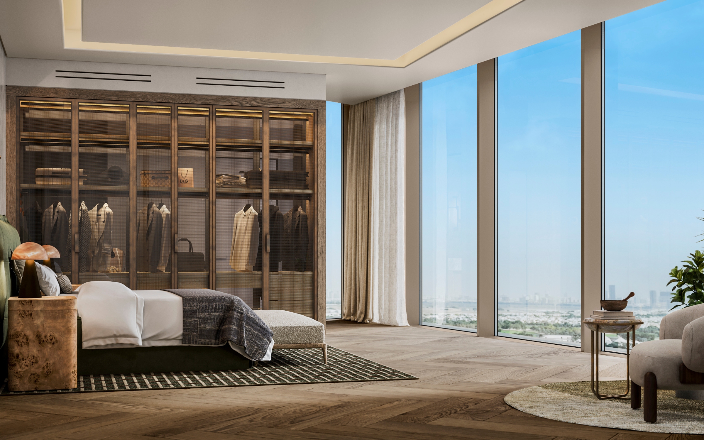 Six Senses Residences Dubai Marina — exterior view in Dubai Marina