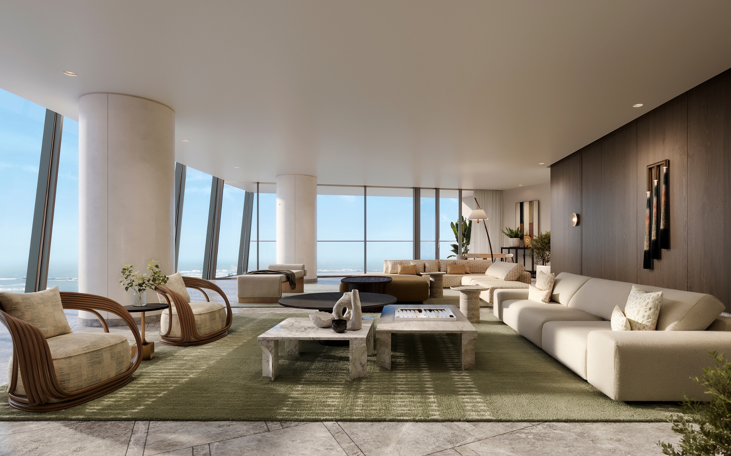 Six Senses Residences Dubai Marina — exterior view in Dubai Marina