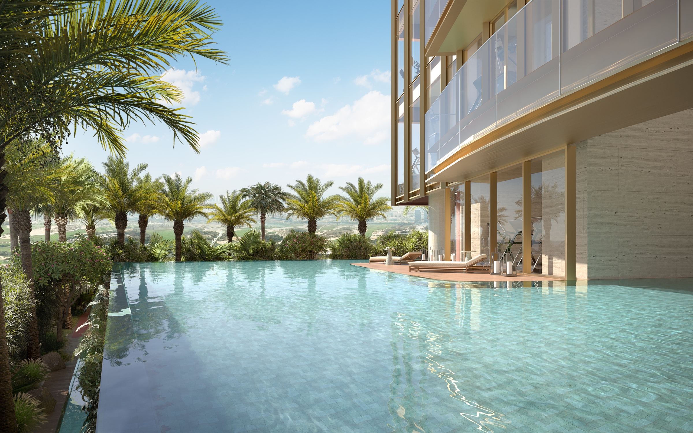 Six Senses Residences Dubai Marina — exterior view in Dubai Marina