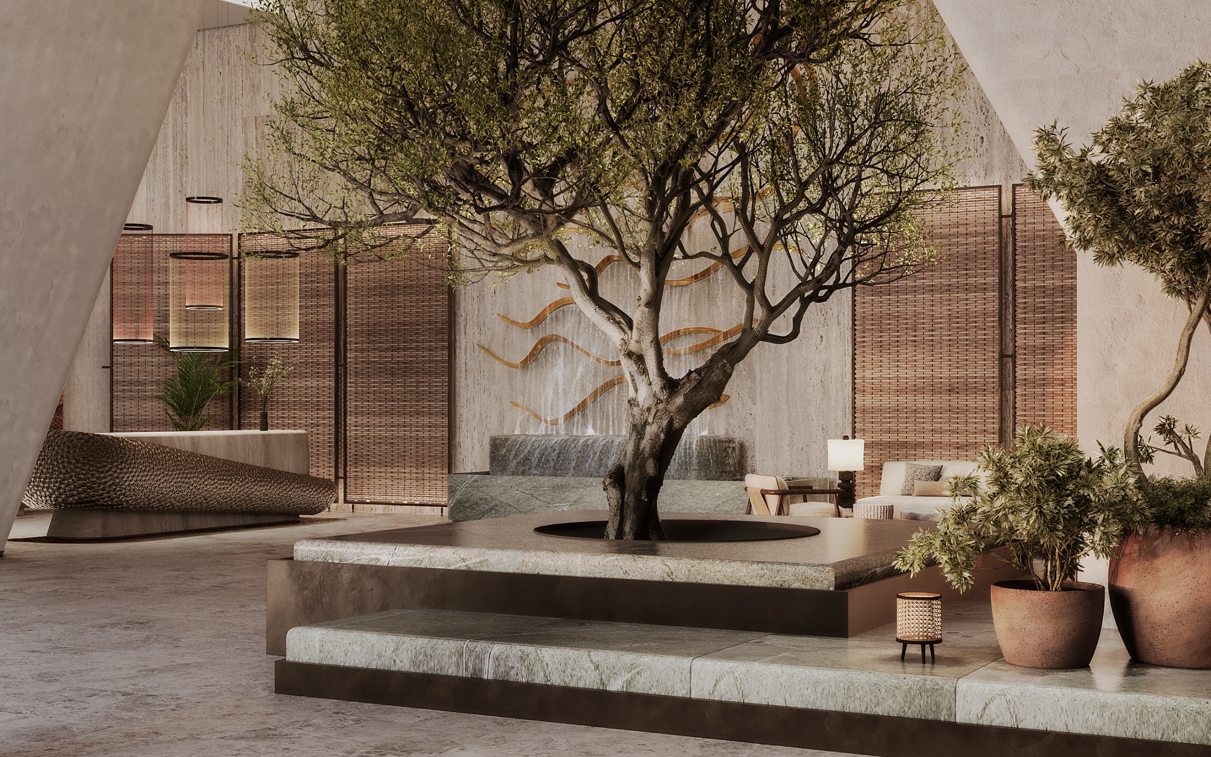 Six Senses Residences Dubai Marina — exterior view in Dubai Marina