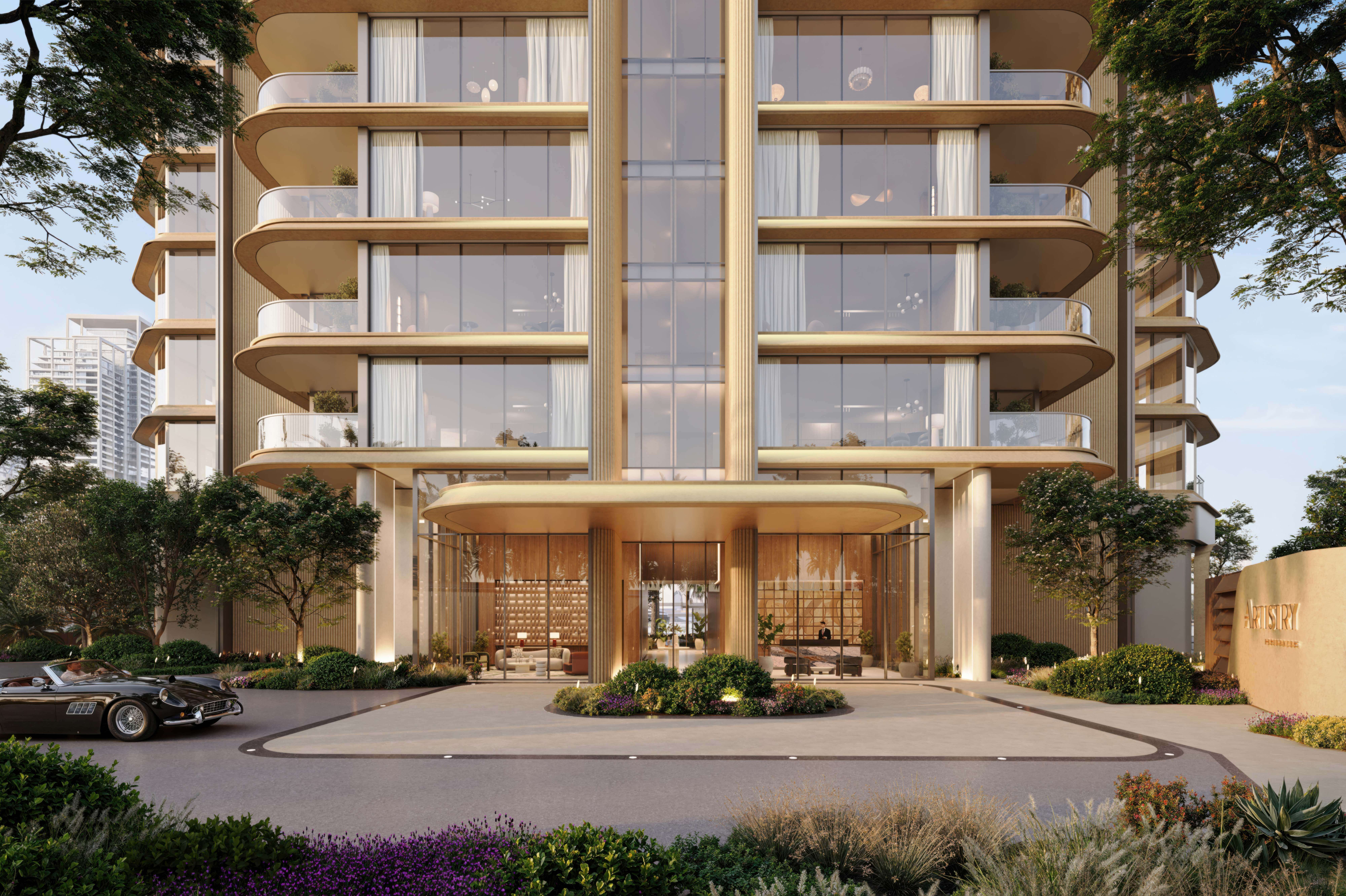 Artistry One Residences — exterior view in Dubai Design District (d3)