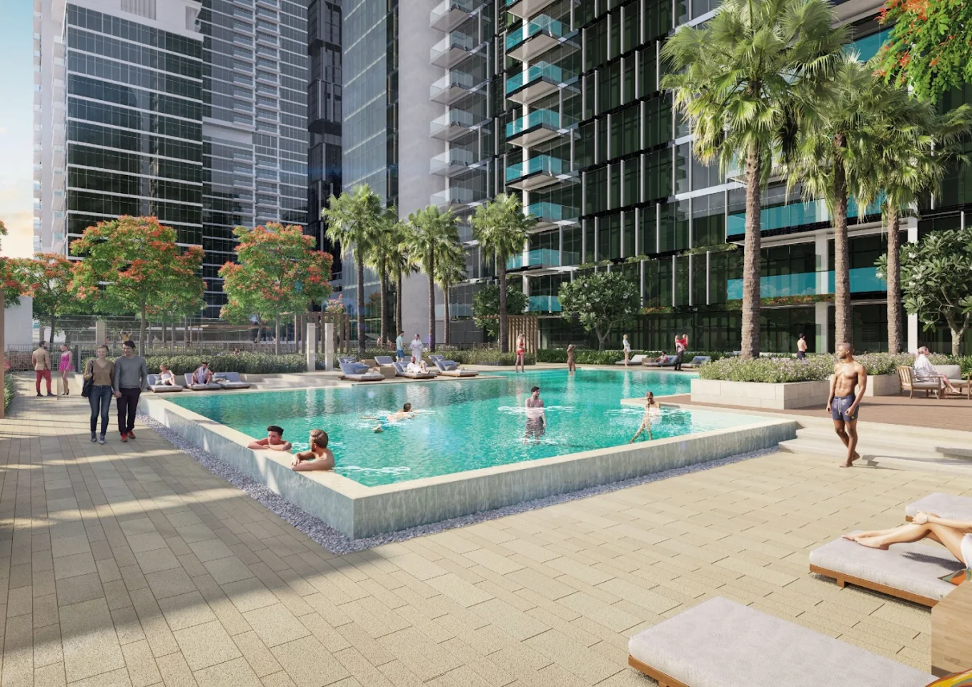 Park View Residences Tower A — exterior view in Zabeel