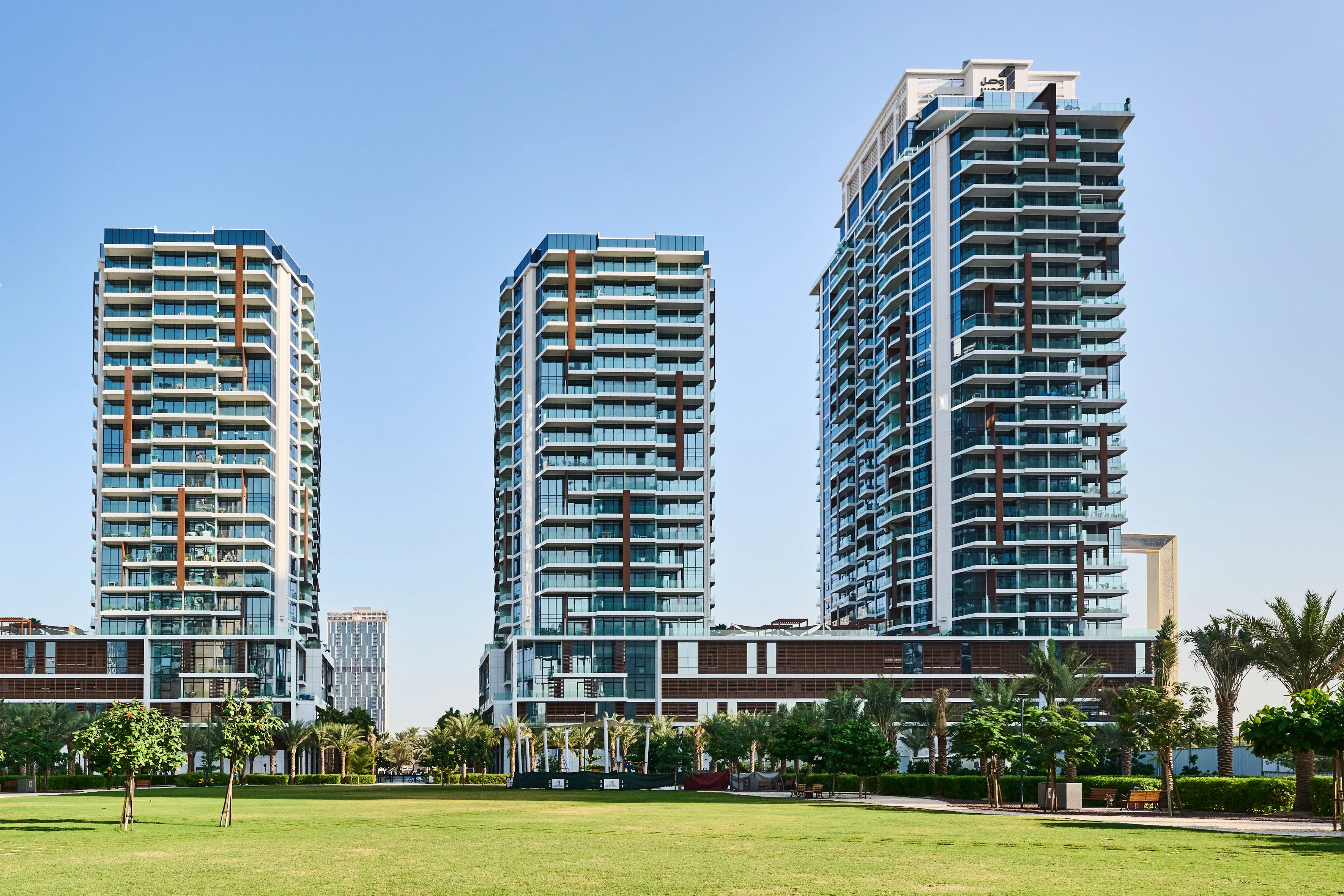 Park Gate Residences — exterior view in Zabeel