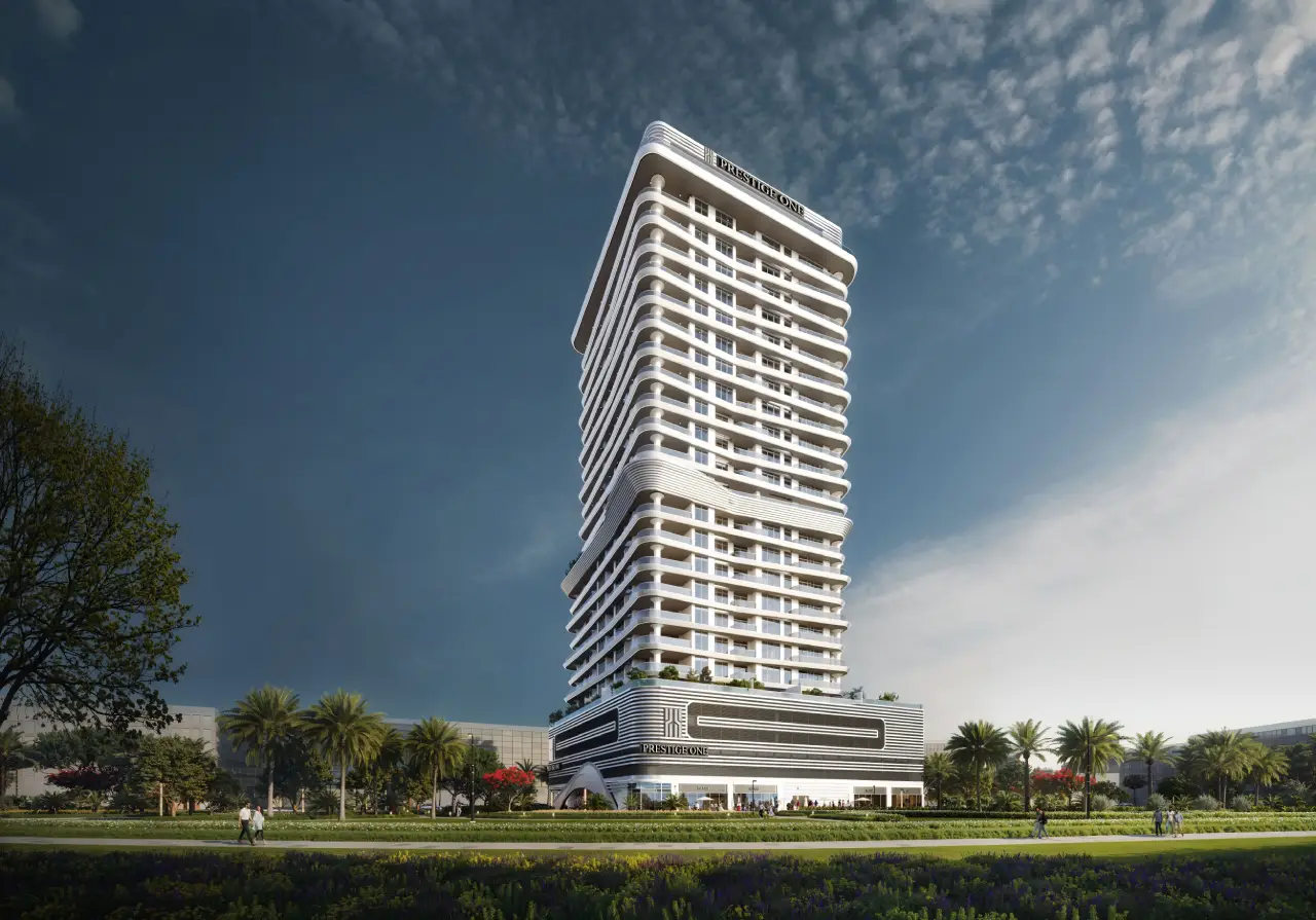 Hilton Residences Dubai Maritime City — exterior view in Dubai Maritime City