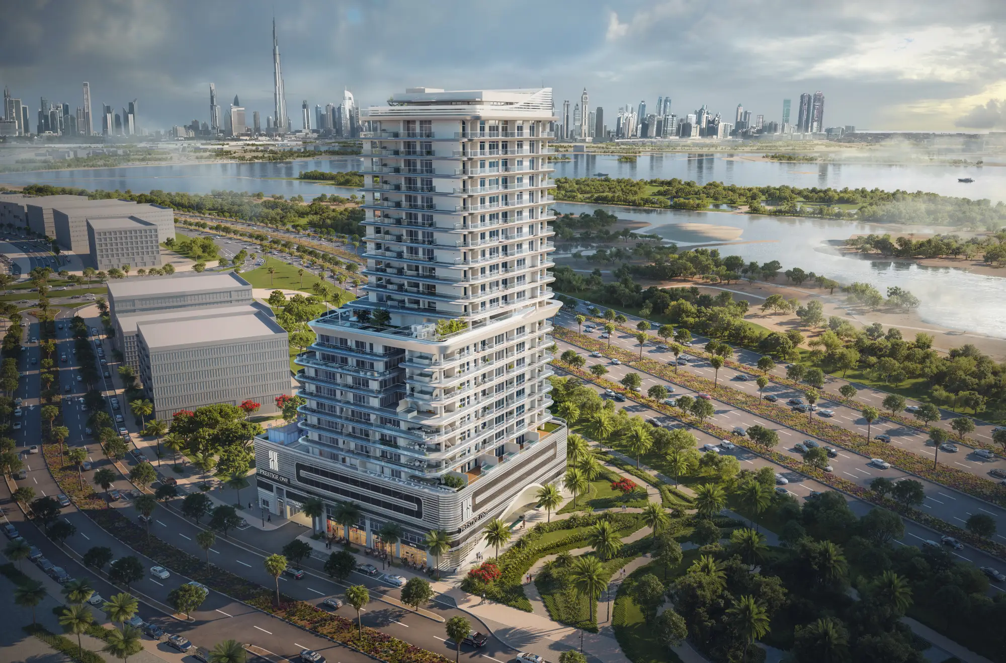 Sanctuary by Prestige One — exterior view in Meydan
