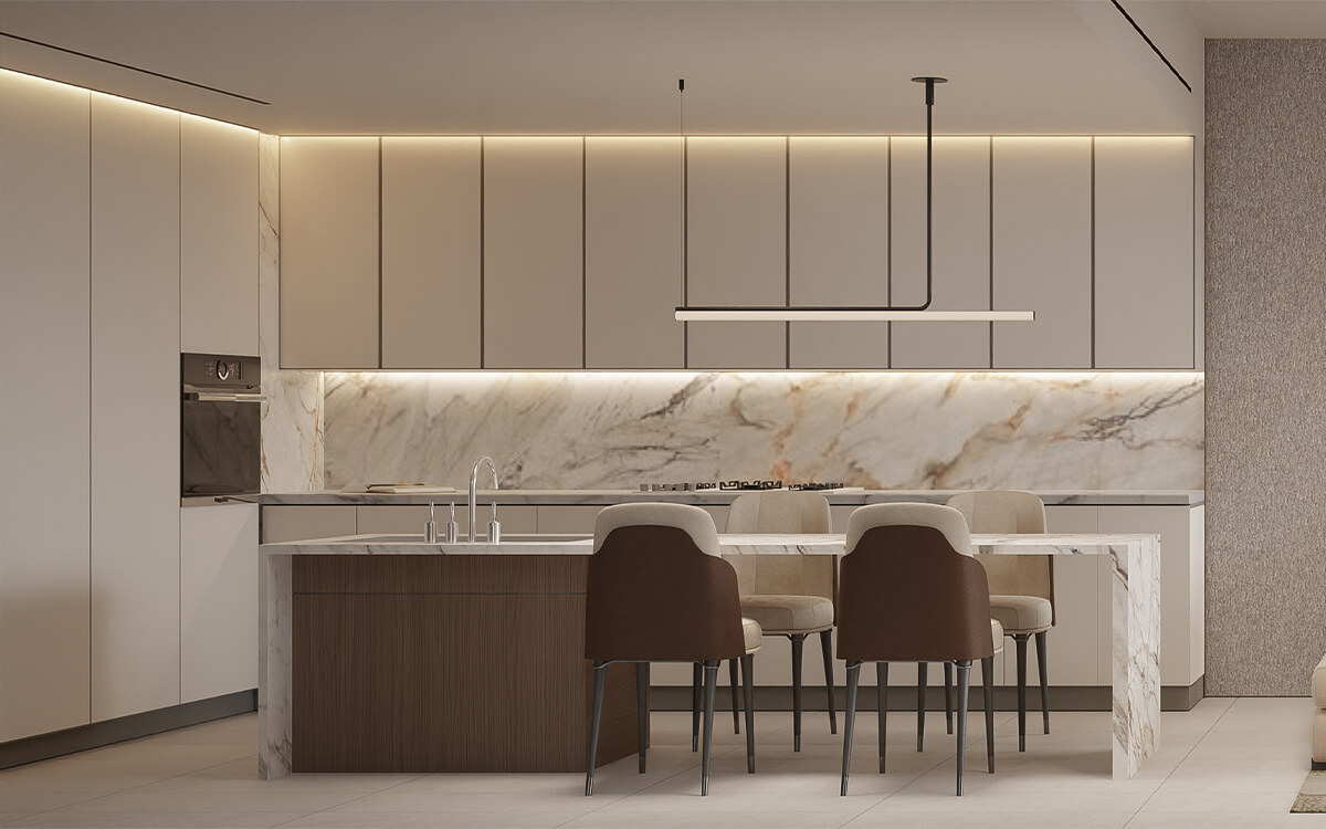 Seaside by Prestige One — interior render