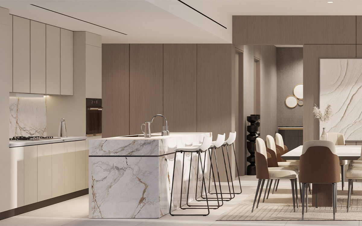 Seaside by Prestige One — interior render