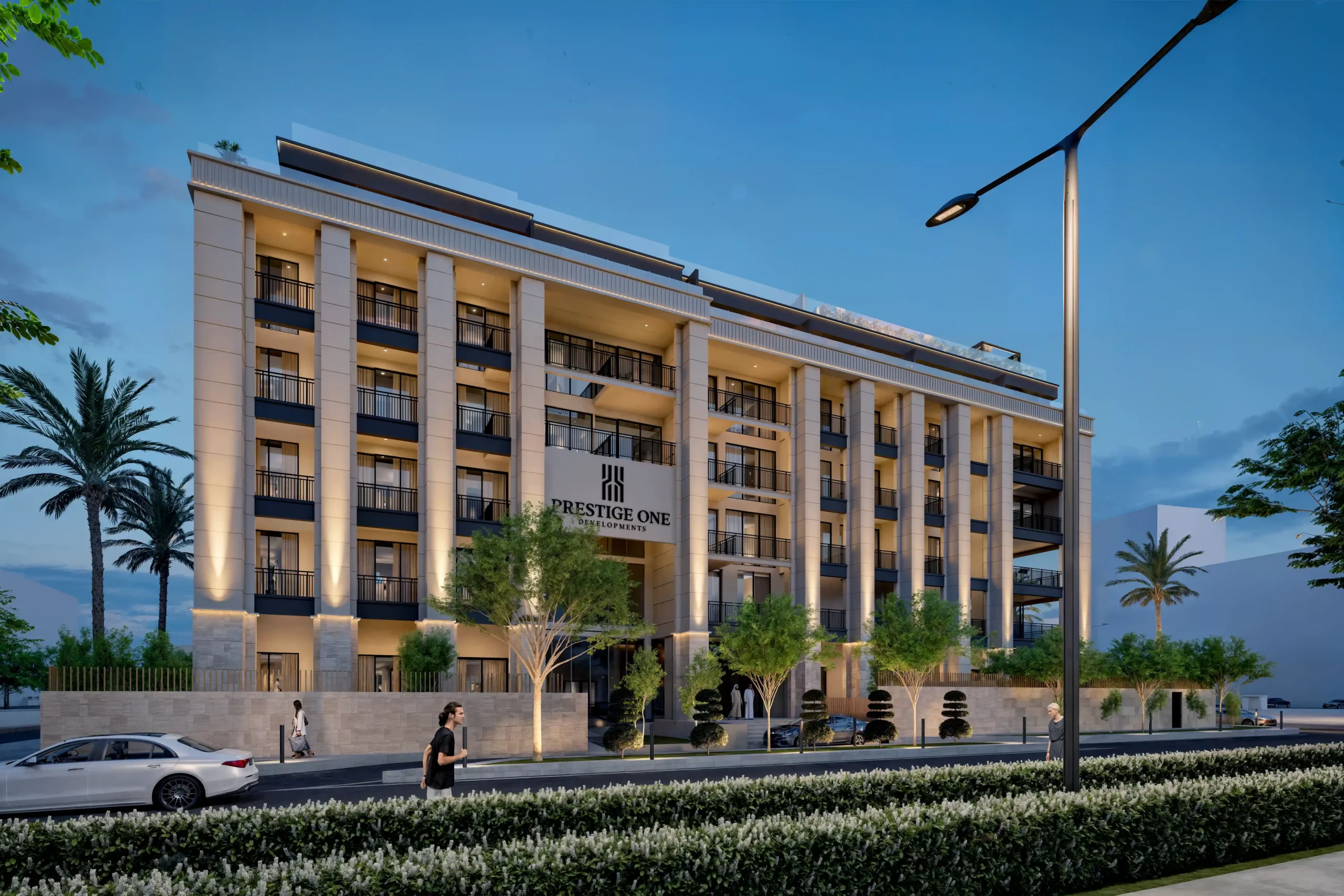 Berkeley Square — exterior view in Jumeirah Village Circle (JVC)