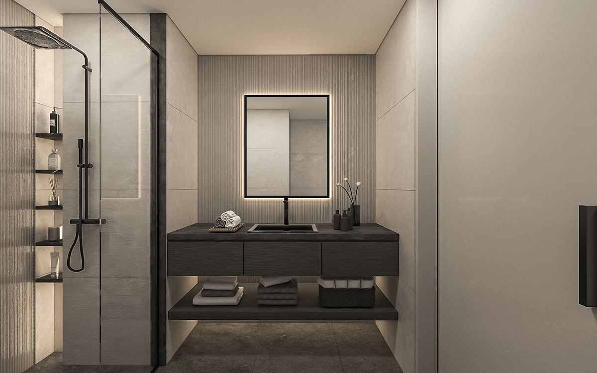 The Waterway by Prestige One — interior render