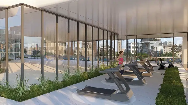 Luxury Canal Residences — exterior view in Dubai Islands