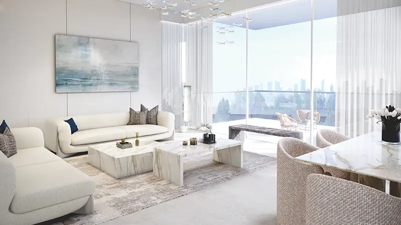 Luxury Canal Residences — exterior view in Dubai Islands