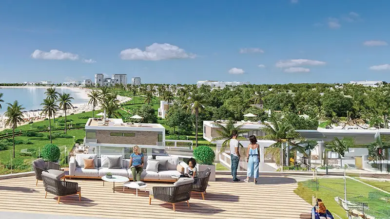 Luxury Canal Residences — exterior view in Dubai Islands