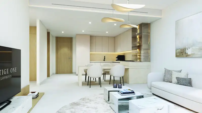 Luxury Canal Residences — exterior view in Dubai Islands