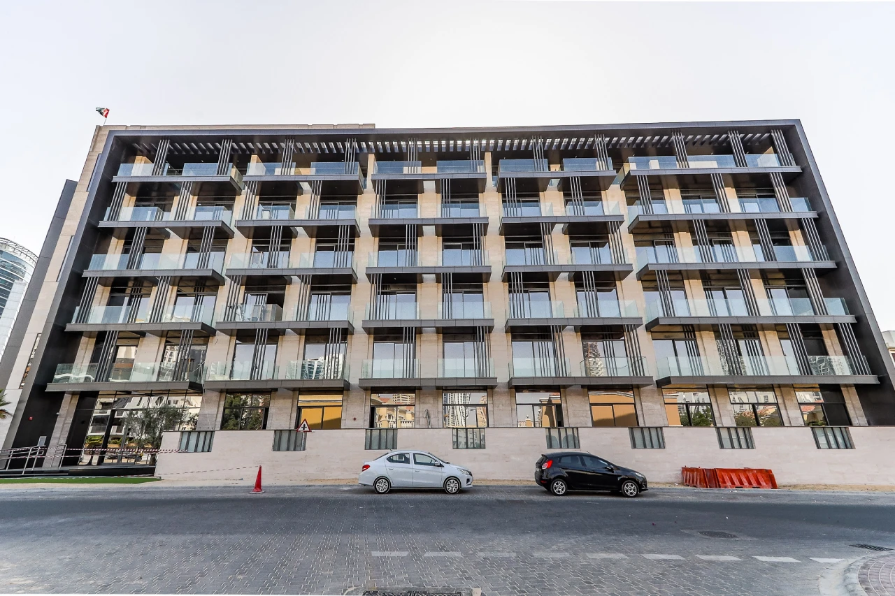 The Residence by Prestige One — exterior view in Jumeirah Village Circle (JVC)
