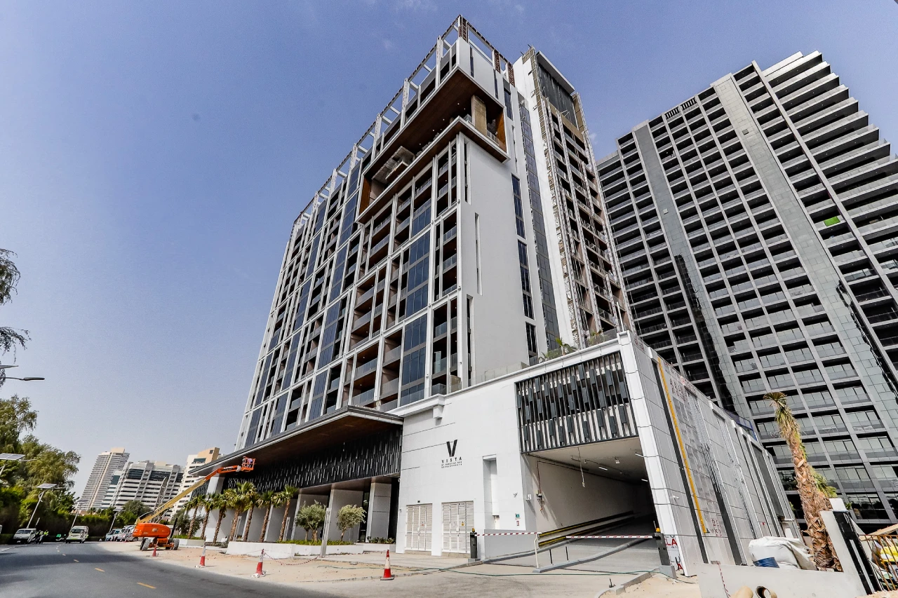Vista by Prestige One — exterior view in Dubai Sports City