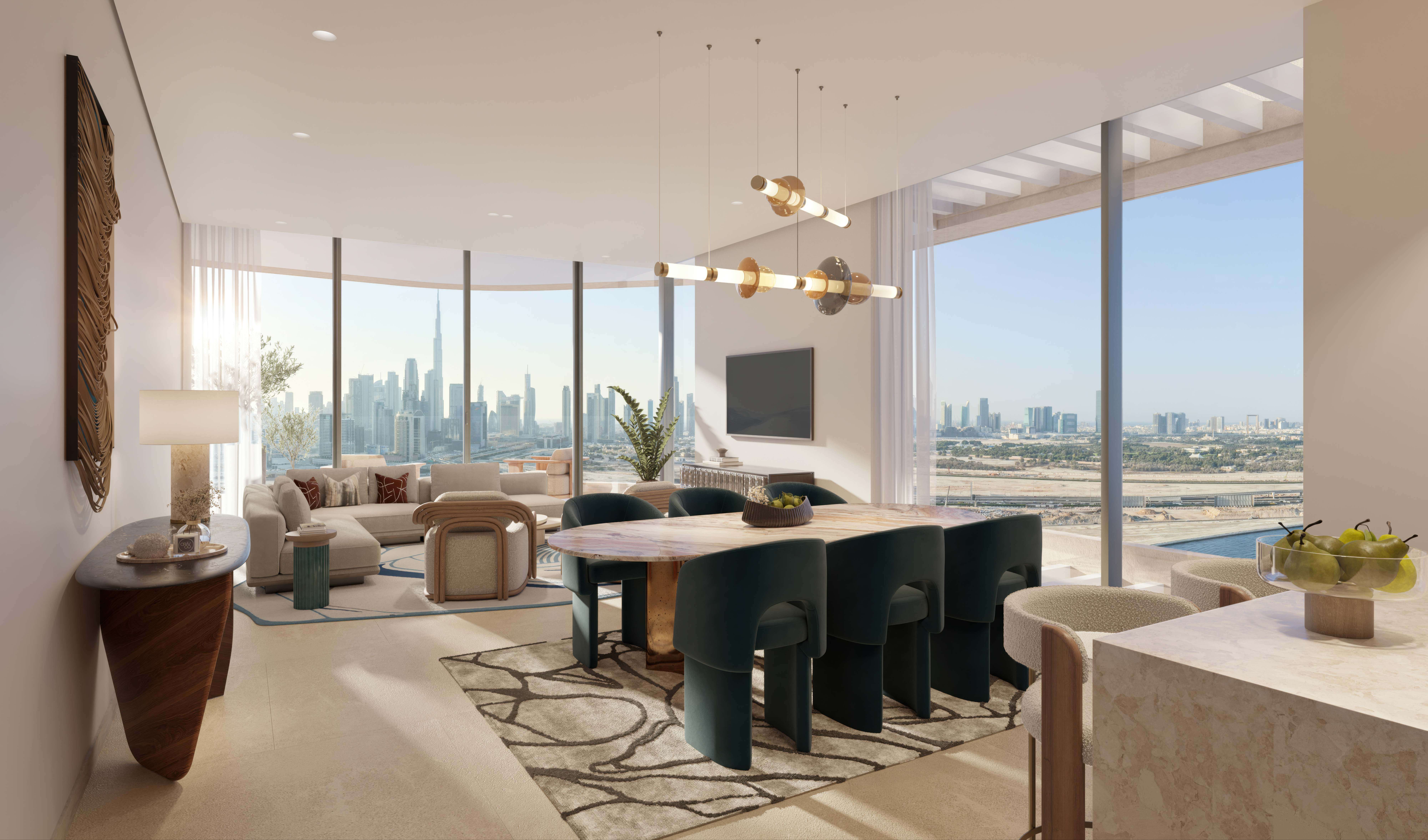 Artistry Two Residences — exterior view in Dubai Design District (d3)