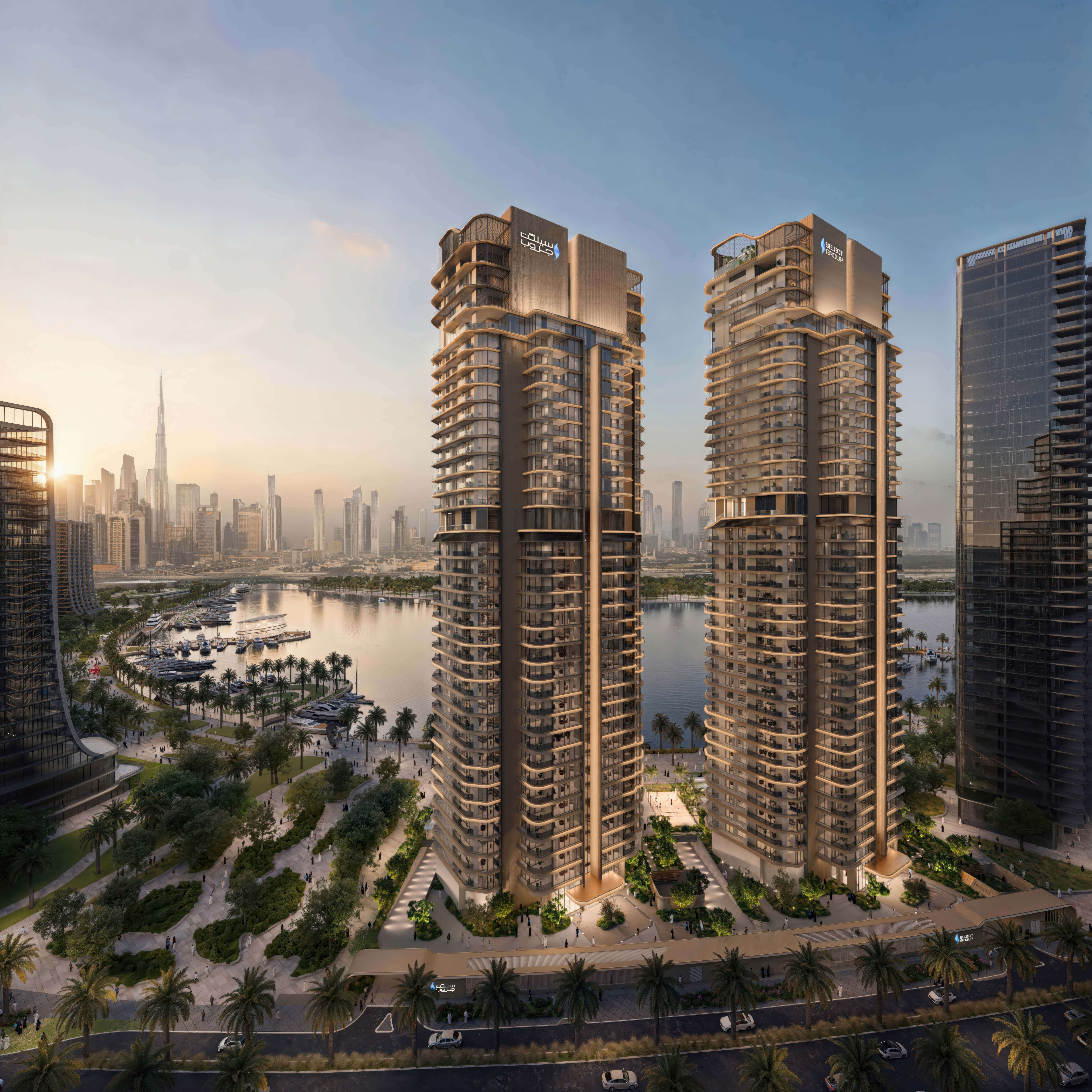 Artistry Two Residences — exterior view in Dubai Design District (d3)