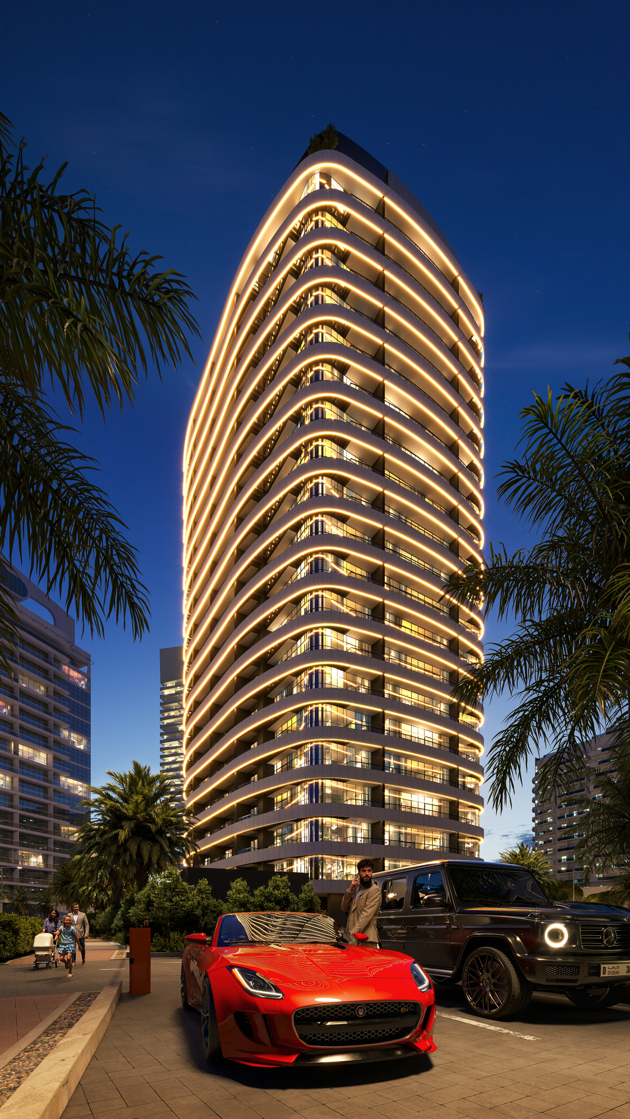 MAG 777 — exterior view in Dubai Sports City
