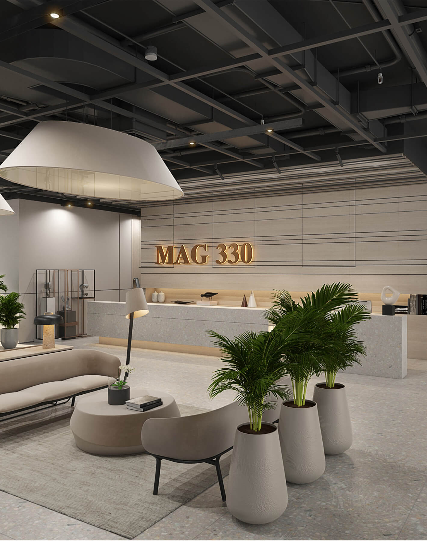 MAG 330 — exterior view in Dubai Land (Dubailand)