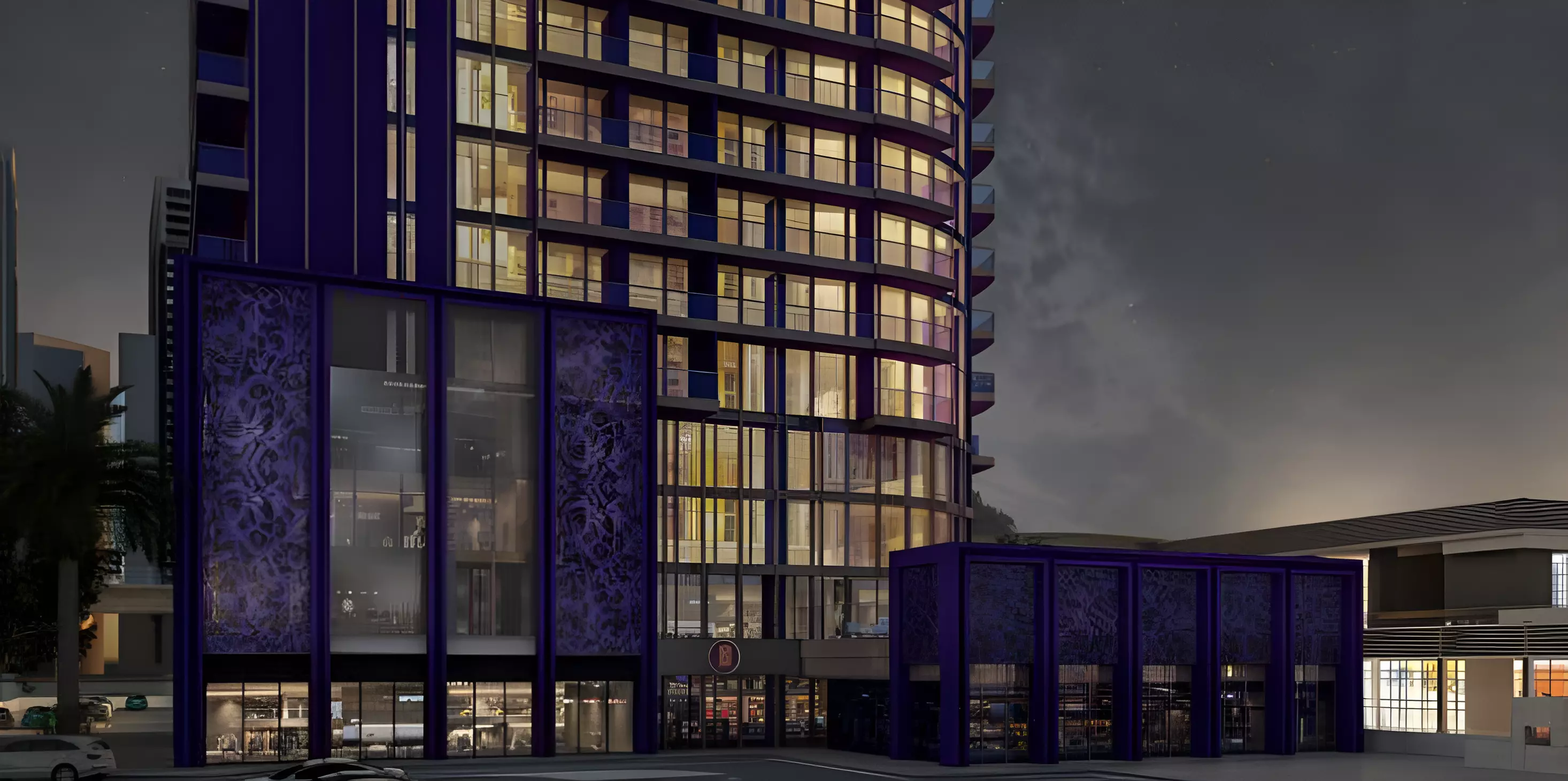MBL Signature — exterior view in Jumeirah Lake Towers (JLT)