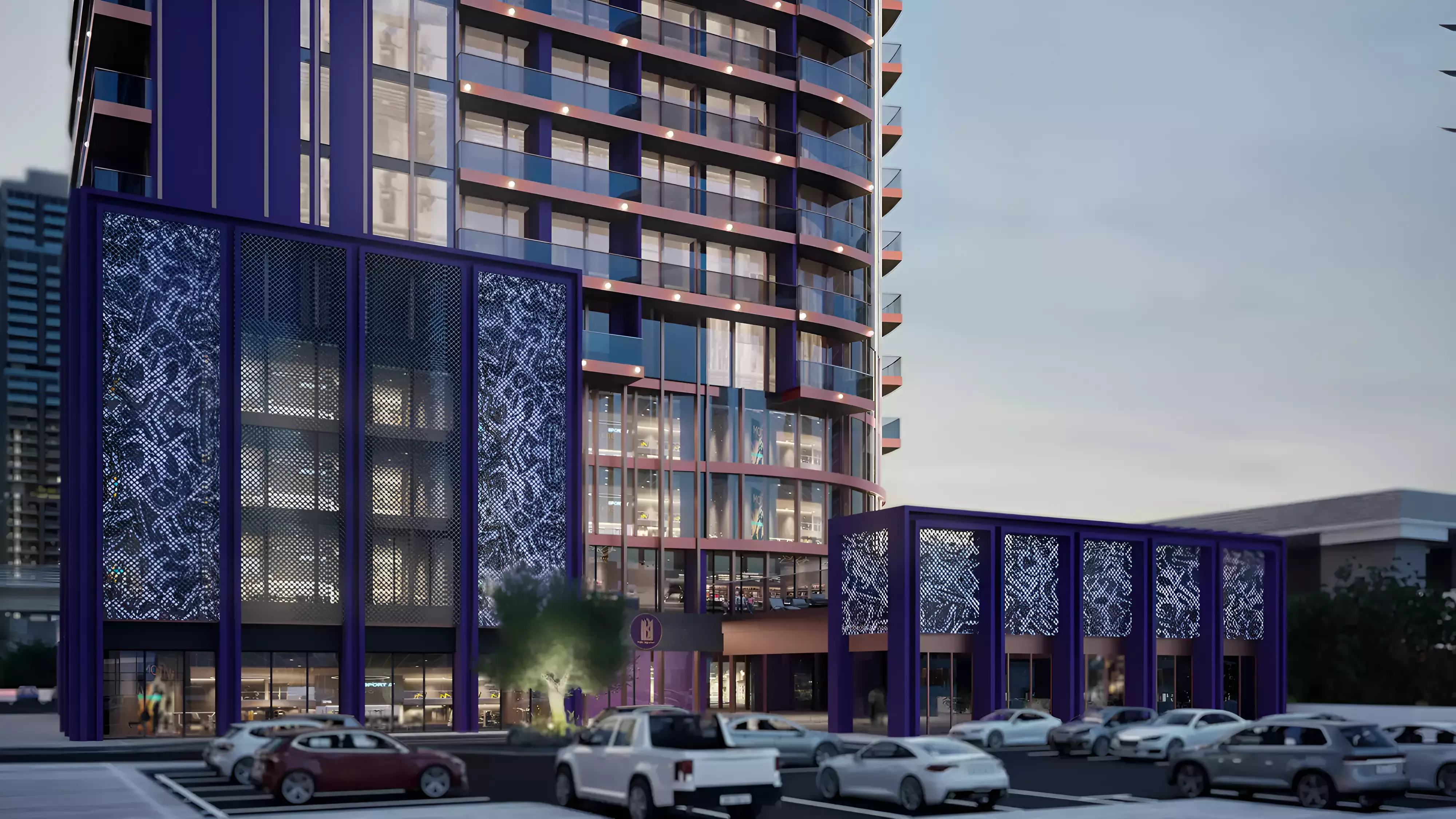 MBL Signature — exterior view in Jumeirah Lake Towers (JLT)