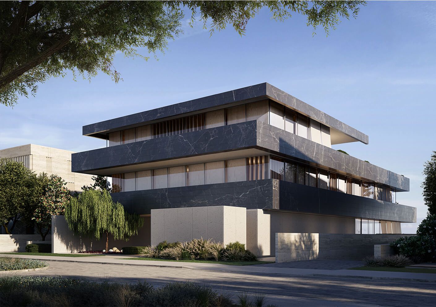 The Ritz-Carlton Residences, Dubai, Creekside — exterior view in Al Jaddaf