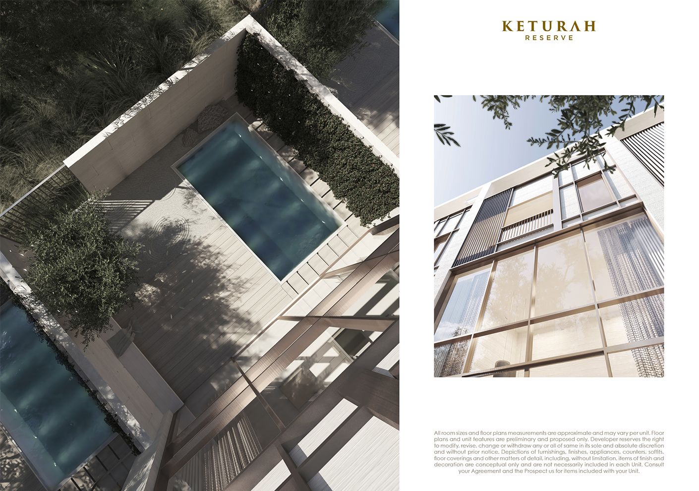 Keturah Reserve Townhouses — exterior view in Mohammed Bin Rashid City (MBR City)