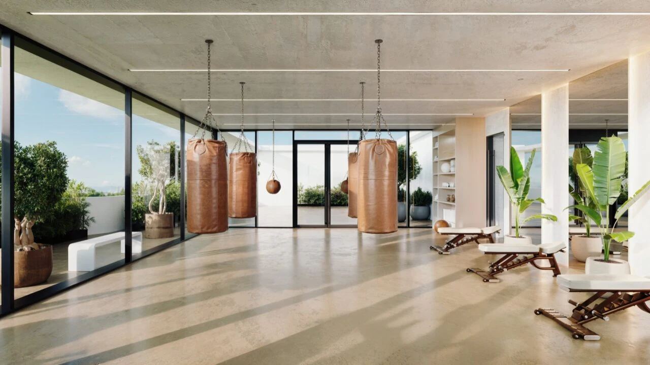 Gate Eleven Residences indoor gym